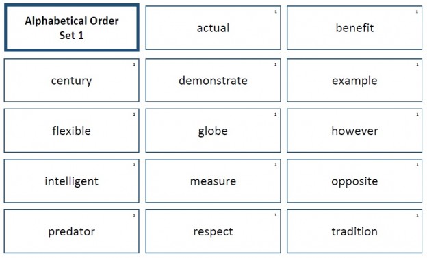 taskpaper sort by alphabetical order